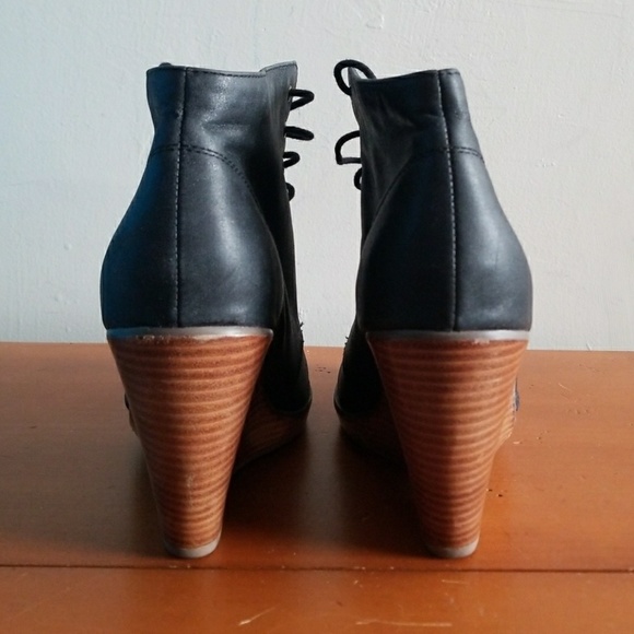 Ankle wedge booties - Picture 4 of 4